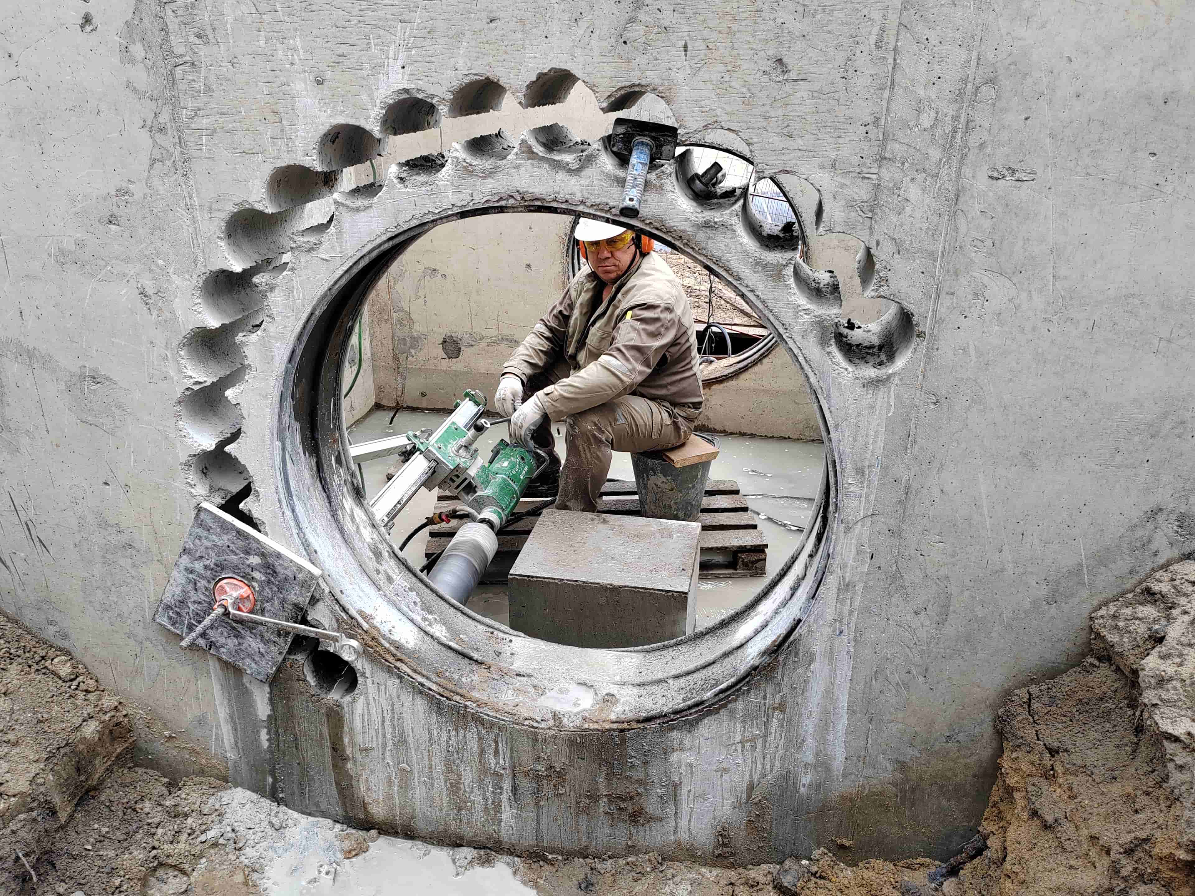 Asphalt Coring for Service Lines